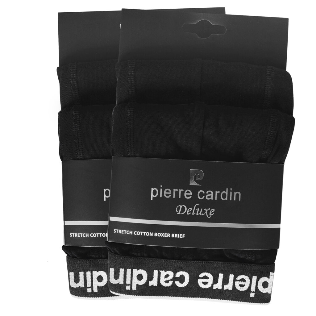 Pierre Cardin trumpikės vyrams, juodos, 4 vnt. цена и информация | Trumpikės | pigu.lt