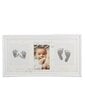 Nuotraukų rėmelis su rašaliniu rankos/pėdos antspaudu цена и информация | Antspaudai kūdikiams | pigu.lt