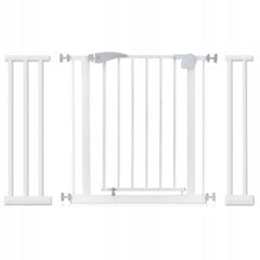Безопасные ворота Severno 75-115 см, White цена и информация | Товары для безопасности детей дома | pigu.lt