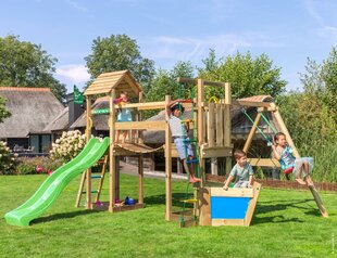 Žaidimo aikštelė Jungle Gym Voyager 1-Swing цена и информация | Детские игровые домики | pigu.lt