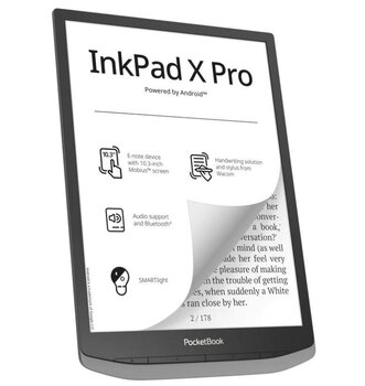 Prekė su pažeista pakuote.PocketBook InkPad X Pro PB1040D-M-WW цена и информация | Компьютерная техника с поврежденной упаковкой | pigu.lt