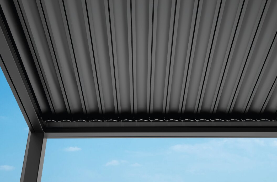 Pavėsinė Sky Pergola 3x3m, pilka цена и информация | Pavėsinės | pigu.lt