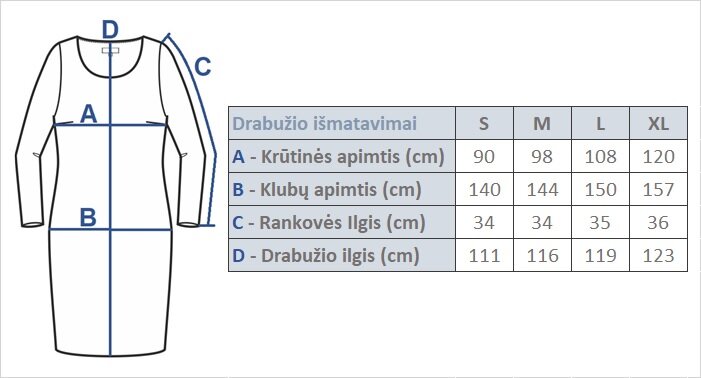 Suknelė moterims Introstyle, įvairių spalvų kaina ir informacija | Suknelės | pigu.lt