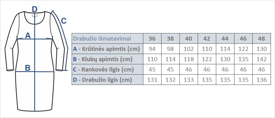 Suknelė moterims Introstyle, įvairių spalvų kaina ir informacija | Suknelės | pigu.lt