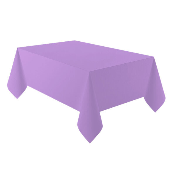 Staltiesė, plastikinė, 137x274cm , violetinė kaina ir informacija | Vienkartiniai indai šventėms | pigu.lt