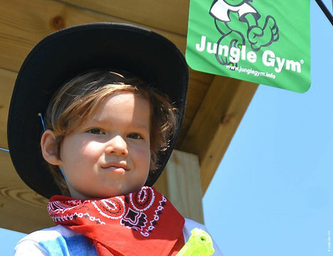 Žaidimo aikštelė Jungle Gym Viking 2-Swing kaina ir informacija | Vaikų žaidimų nameliai | pigu.lt