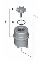 BMW E90 E60 E60 E65 E84 vairo stiprintuvo skysčio rezervuaras CHF 11.S Originalus 32416851217 kaina ir informacija | Auto reikmenys | pigu.lt
