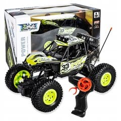 Nuotoliniu būdu valdomas automobilis Rock Crawler RC AIG, žalias цена и информация | Игрушки для мальчиков | pigu.lt