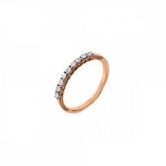 Золотое кольцо с бриллиантами Moderni Juvelyrika цена и информация | Кольца | pigu.lt