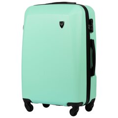 Mažas lagaminas Wings PLOVER 0125, S, šviesiai žalias kaina ir informacija | Lagaminai, kelioniniai krepšiai | pigu.lt