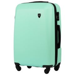 Vidutinio dydžio lagaminas Wings PLOVER 0125, M, šviesiai žalias kaina ir informacija | Lagaminai, kelioniniai krepšiai | pigu.lt