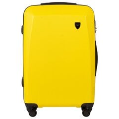 Mažas lagaminas Wings PLOVER 0125, S, geltonas kaina ir informacija | Lagaminai, kelioniniai krepšiai | pigu.lt