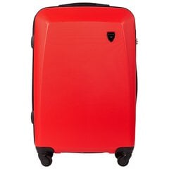 Mažas lagaminas Wings PLOVER 0125, S, raudonas kaina ir informacija | Lagaminai, kelioniniai krepšiai | pigu.lt