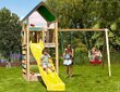 Žaidimo aikštelė Jungle Gym Lodge 2-Swing kaina ir informacija | Vaikų žaidimų nameliai | pigu.lt