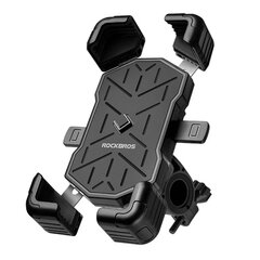 Rockbros 25210030007 handlebar phone holder - black цена и информация | Держатели для телефонов | pigu.lt