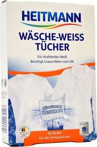 Heitmann balinimo servetėlės, 20 vnt. цена и информация | Skalbimo priemonės | pigu.lt