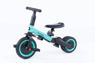 Triratis balansinis dviratis su rankena Moovkee, mėlynas/juodas kaina ir informacija | Balansiniai dviratukai | pigu.lt