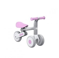 Triratis balansinis dviratis vaikui Tulano Scout 20, pilkas/rožinis цена и информация | Балансировочные велосипеды | pigu.lt
