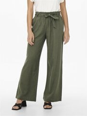 JDY женские брюки 15254626*02, зеленые 5715313499711 цена и информация | Женские брюки | pigu.lt