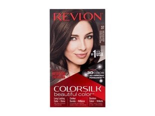 Plaukų dažai Revlon Colorsilk Beautiful Color, 37 Dark Golden Brown, 1 vnt. kaina ir informacija | Plaukų dažai | pigu.lt