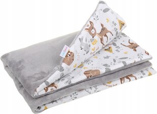 Babymam детское двустороннее одеяло, 75x50 cm цена и информация | Детское постельное бельё | pigu.lt