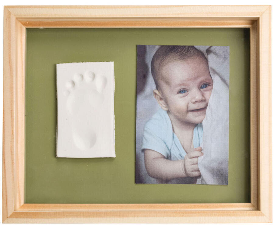 Rėmelio kūdikio antspaudams rinkinys Baby Art Pure Frame цена и информация | Antspaudai kūdikiams | pigu.lt