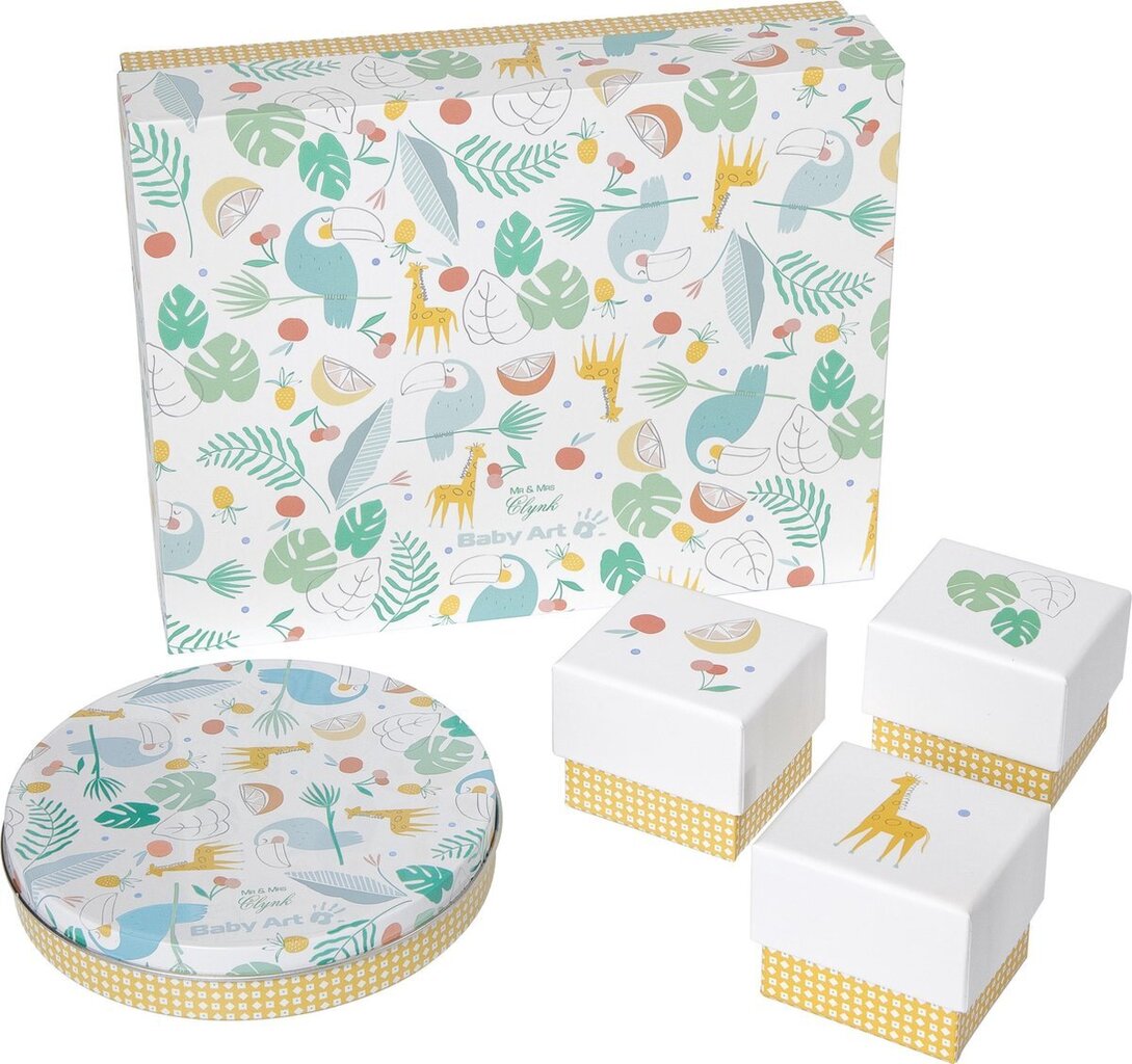 Kūdikio antspaudo rinkinys Baby Art Magic Box Tucans цена и информация | Antspaudai kūdikiams | pigu.lt