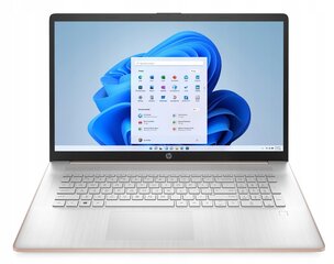 HP 17-cn0612ds QuadCore N4120 17,3"FHD AG IPS 8GB DDR4 SSD256 UHD600 Cam720p BLKB BT 41Wh Win11 цена и информация | Ноутбуки | pigu.lt