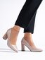 Aukštakulniai batai moterims 0000296495955, smėlio spalvos kaina ir informacija | Bateliai moterims  | pigu.lt