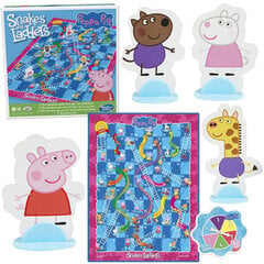 Stalo žaidimas Hasbro Snakes and ladders Peppa Pig kaina ir informacija | Stalo žaidimai, galvosūkiai | pigu.lt