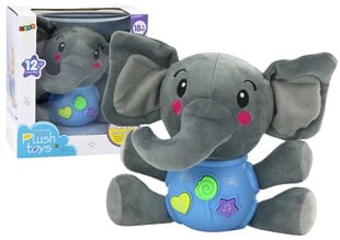 Интерактивный плюшевый слон, 19 см цена и информация | Мягкие игрушки | pigu.lt