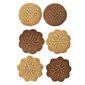 Medinė sausainių forma, 1 vnt. kaina ir informacija | Kepimo indai, popierius, formos | pigu.lt