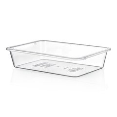 Прозрачный прямоугольный контейнер, 1.7 л цена и информация | Посуда для хранения еды | pigu.lt