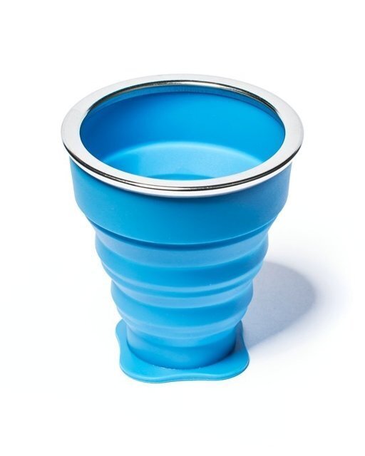 Sulankstomas puodelis VT, mėlynas kaina ir informacija | Kitas turistinis inventorius | pigu.lt