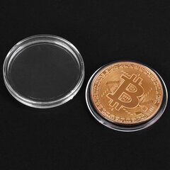 Suvenyrinė moneta BitCoin BTC kaina ir informacija | Kitos originalios dovanos | pigu.lt