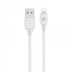 WIWU cable Pioneer Wi-C001 USB - Lightning 2,4A 1,0m white цена и информация | Кабели для телефонов | pigu.lt