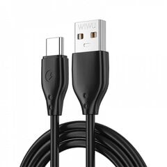 Wiwu USB-A/USB-C, 1 m цена и информация | Кабели и провода | pigu.lt