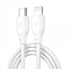 WIWU cable Pioneer Wi-C002 USB-C - Lightning 30W white цена и информация | Кабели для телефонов | pigu.lt