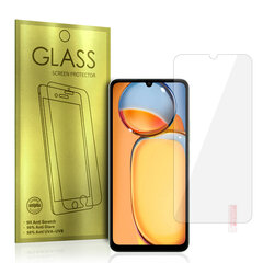Закаленное стекло золото для XIAOMI REDMI 13C цена и информация | Защитные пленки для телефонов | pigu.lt