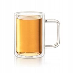 Wilmax жаропрочное стекло стакан для напитков 400 мл 6 шт. цена и информация | Стаканы, фужеры, кувшины | pigu.lt