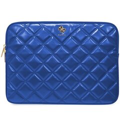 Guess Sleeve GUCS14ZPSQSSGB 14" niebieski|blue Quilted 4G kaina ir informacija | Moteriškos rankinės | pigu.lt