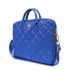 Guess Torba GUCB15ZPSQSSGB 16" niebieski|blue Quilted 4G цена и информация | Женская сумка Bugatti | pigu.lt