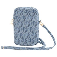 Guess Torebka GUWBZPGCSPGB niebieski|blue Zip GCube Bottom Stripe цена и информация | Женские сумки | pigu.lt