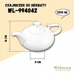 Чайник WILMAX 2250 мл цена и информация | Стаканы, фужеры, кувшины | pigu.lt