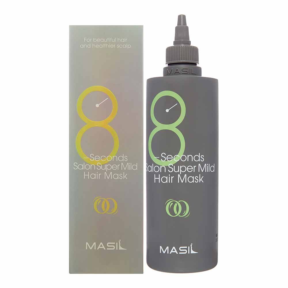 Atgaivinanti kaukė nusilpusiems plaukams Masil 8 Seconds Salon Super Mild Hair Mask, 100 ml kaina ir informacija | Priemonės plaukų stiprinimui | pigu.lt