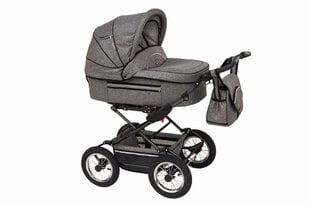 Vežimėlis - automobilinė kėdutė Baby Fashion Fanari 3in1, grey kaina ir informacija | Vežimėliai | pigu.lt