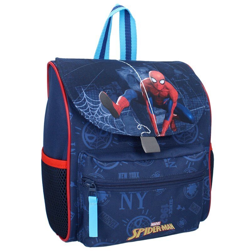 Kuprinė vaikams Vadobag Žmogus voras Spider-Man School Time, mėlyna цена и информация | Kuprinės mokyklai, sportiniai maišeliai | pigu.lt