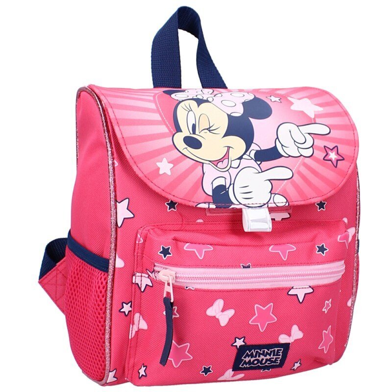 Kuprinė vaikams Vadobag Pelytė Minė Minnie Mouse School Time, rožinė kaina ir informacija | Kuprinės mokyklai, sportiniai maišeliai | pigu.lt