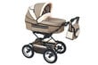 Vežimėlis - automobilinė kėdutė Baby Fashion Fanari 3in1, beige kaina ir informacija | Vežimėliai | pigu.lt