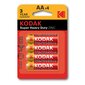 Elementai Kodak AA 1.5V 80 vnt. kaina ir informacija | Elementai | pigu.lt